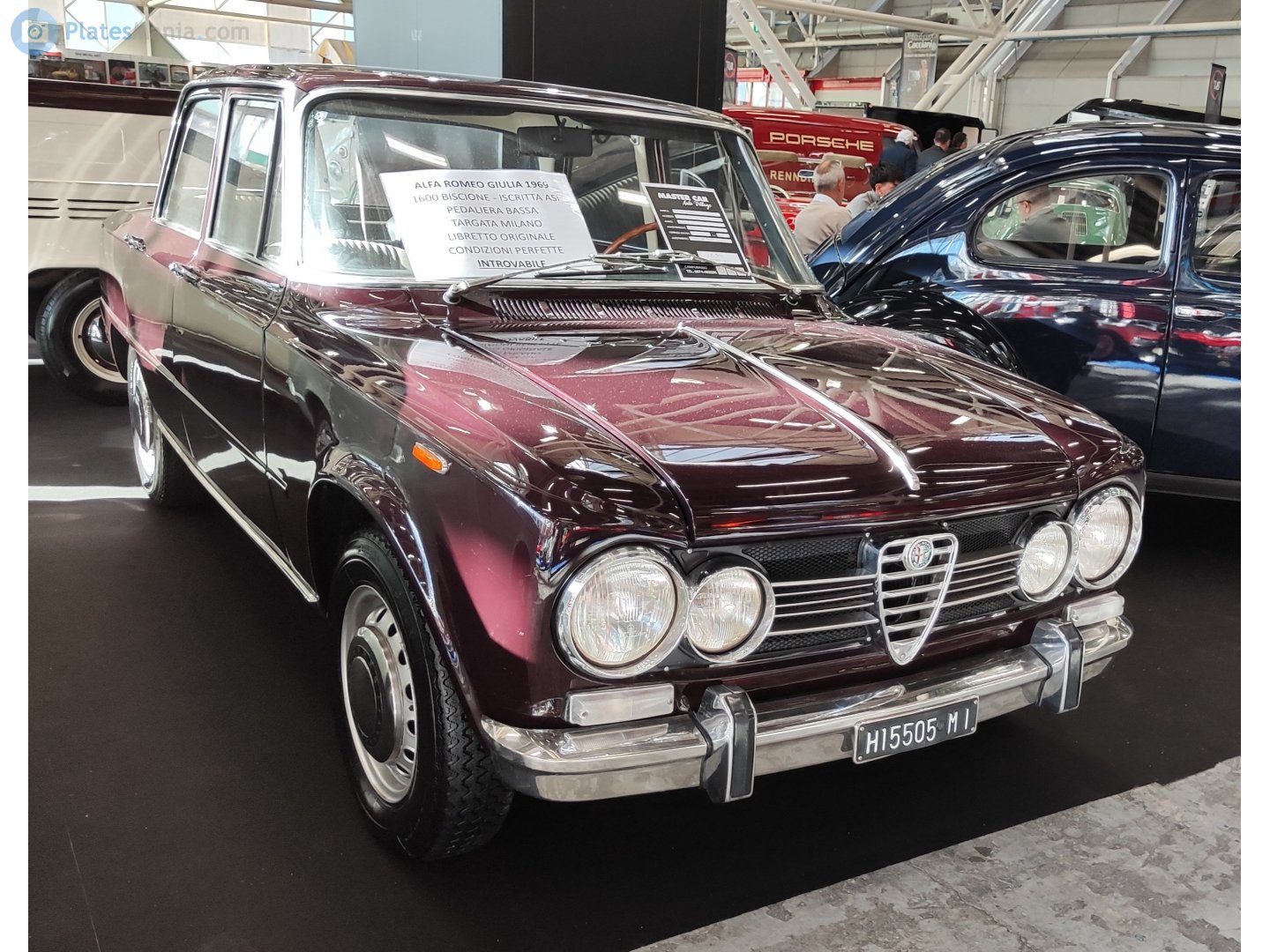 MI H15505, Alfa Romeo Giulia 1st gen (105), 1962–1977