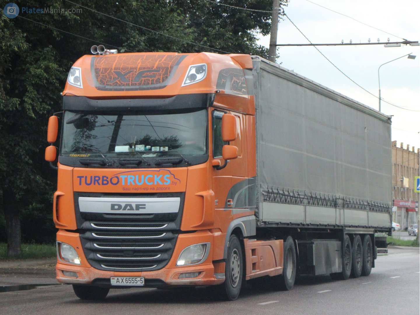 AX 6555-5, DAF XF 4th gen, 2013–2017