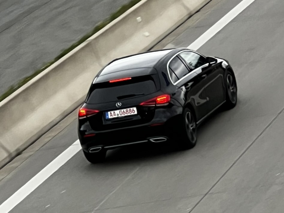 AA 06886, Mercedes-Benz A-Klasse 4th gen Hatch (W177), 2018–