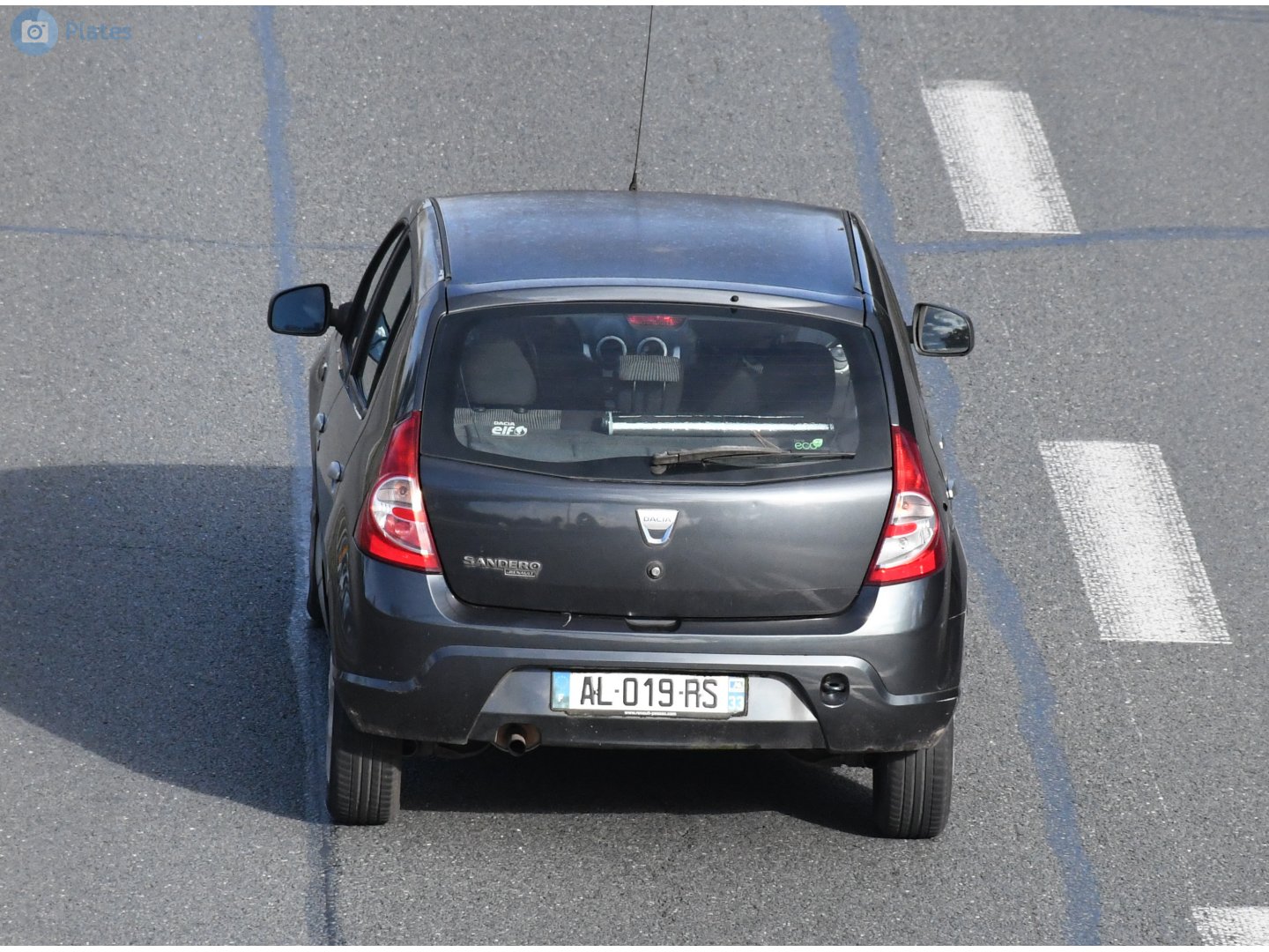 AL-019-RS, Dacia Sandero 1st gen (B90), 2008–2012