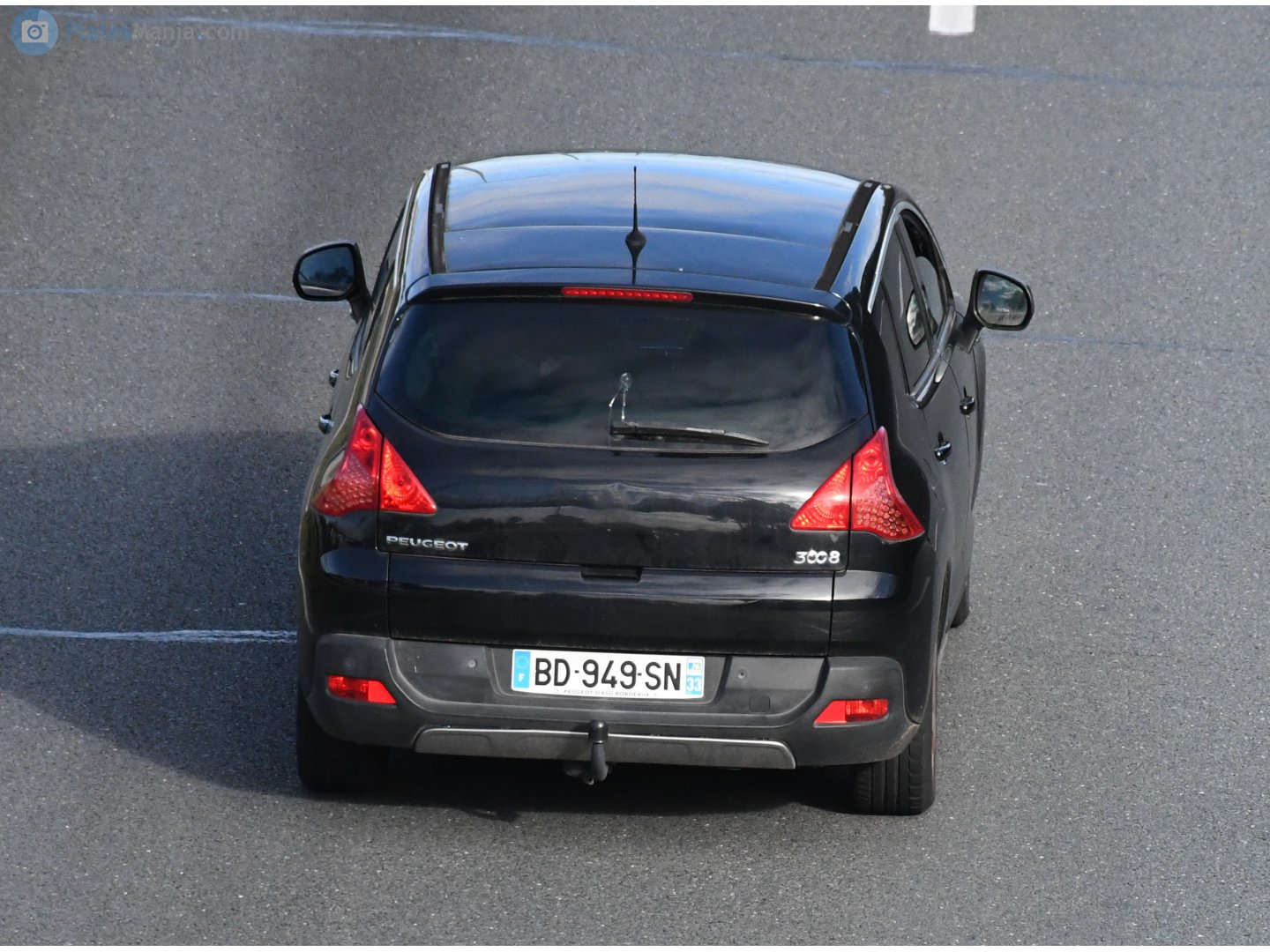 BD-949-SN, Peugeot 3008 1st gen (T84; Global-market), 2009–2013