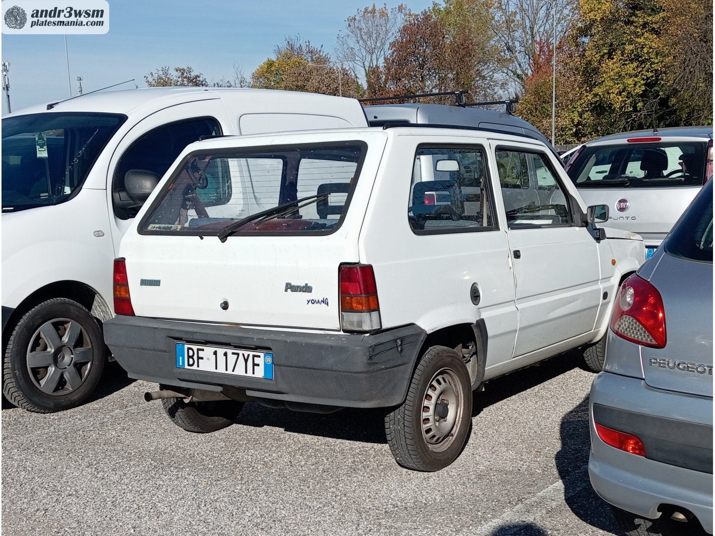 BF 117 YF, FIAT Panda 1st gen (141A/153A), facelift, 1986–2003