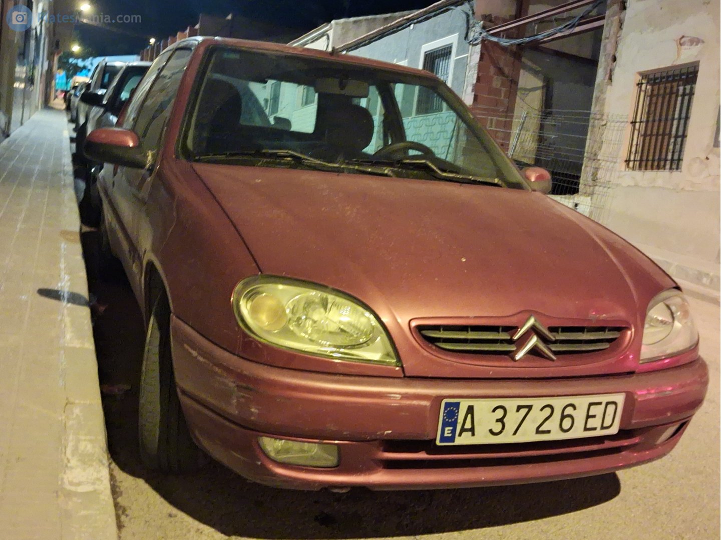 A 3726 ED, Citroёn Saxo 1st gen 3-door Hatch (S8), facelift, 1999–2003