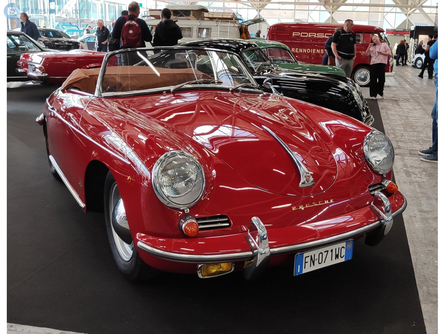 FN 071 WC, Porsche 356 B/C Cabrio/Speedster, facelift, 1959–1965
