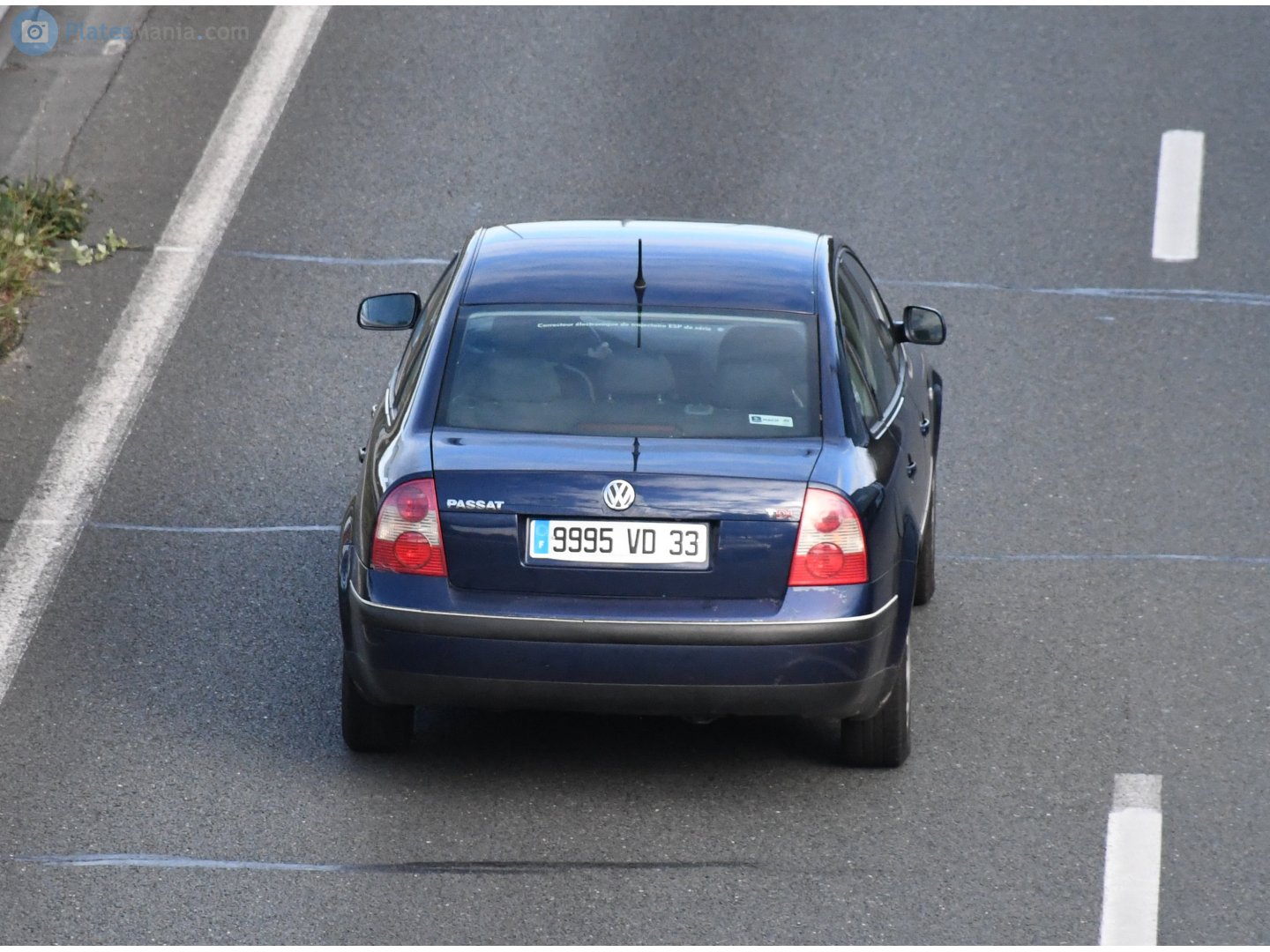 9995 VD 33, Volkswagen Passat 5th gen Sedan (B5.5; 3BG), facelift, 2000–2005