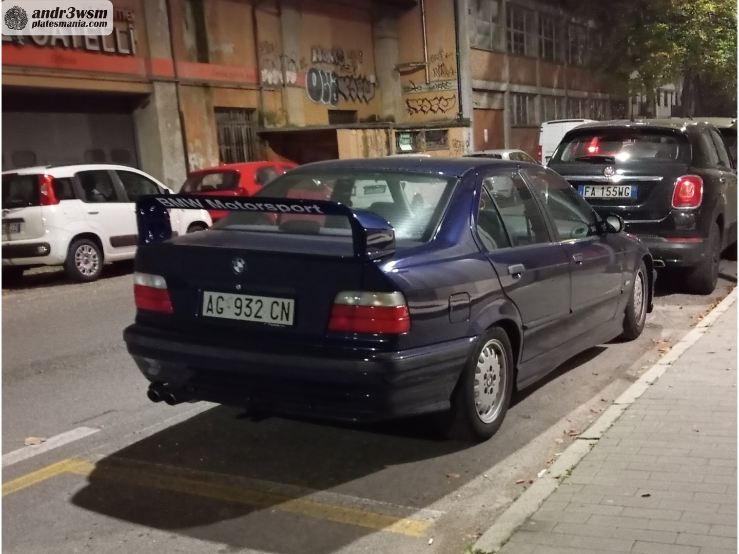 AG 932 CN, BMW 3 Series 3rd gen Sedan (E36), 1990–1998