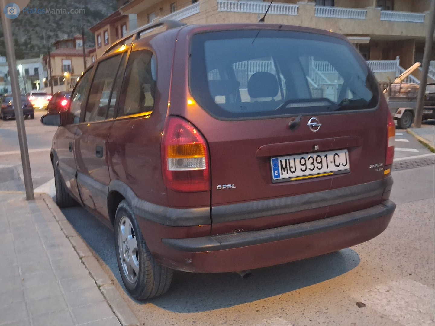 MU 9391 CJ, Opel Zafira 1st gen (A; T98), 1999–2005