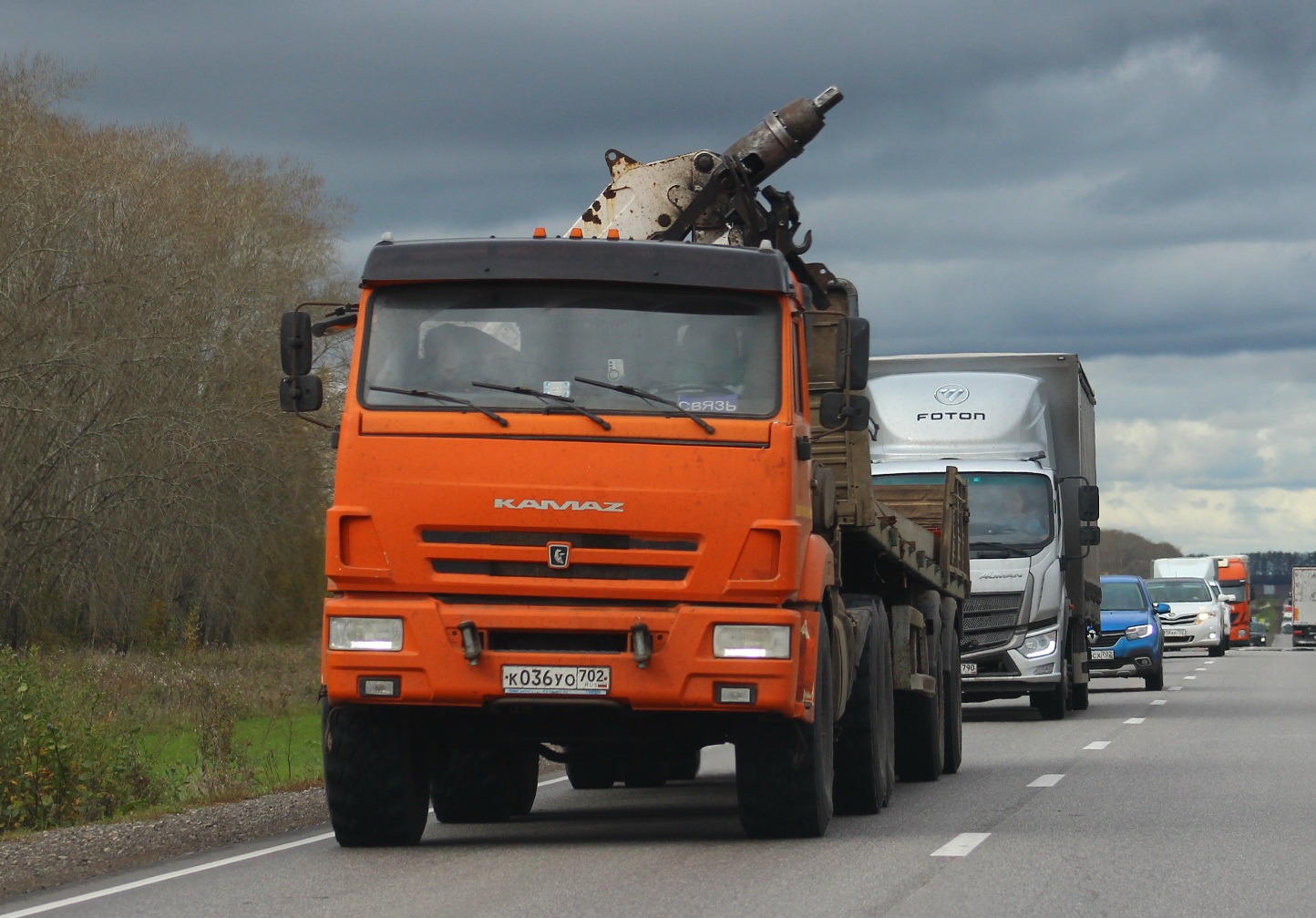к 036 уо 702, KamAZ 4310/4311 