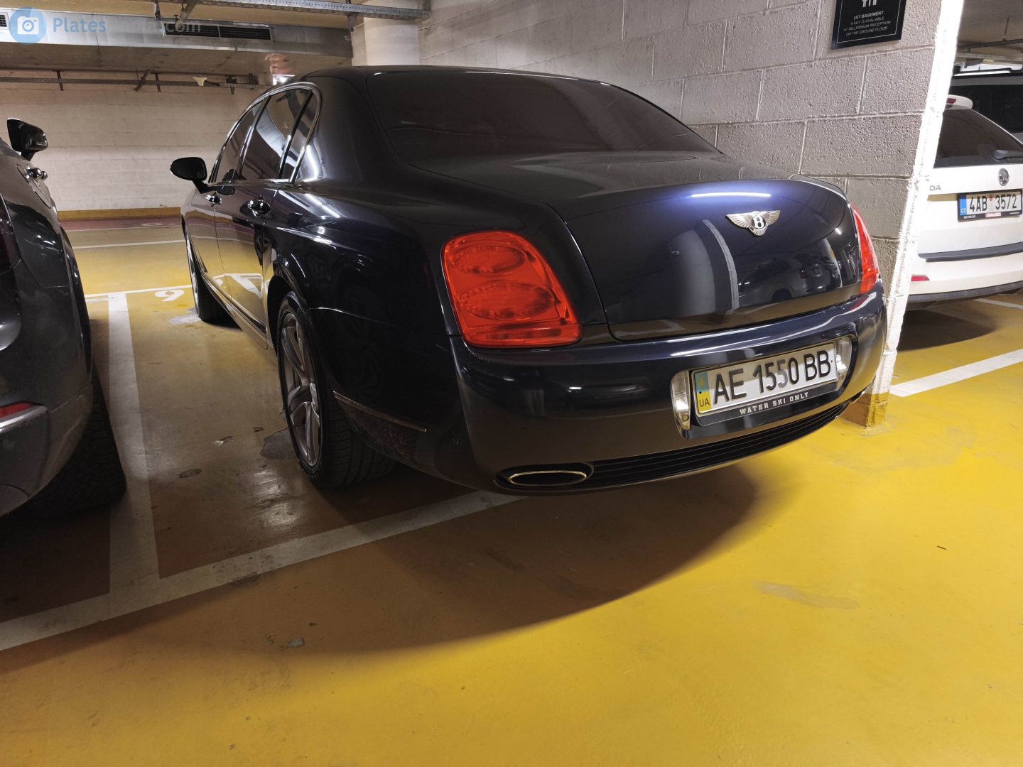 AE 1550 BB, Bentley Continental 4th gen Flying Spur, 2005–2013