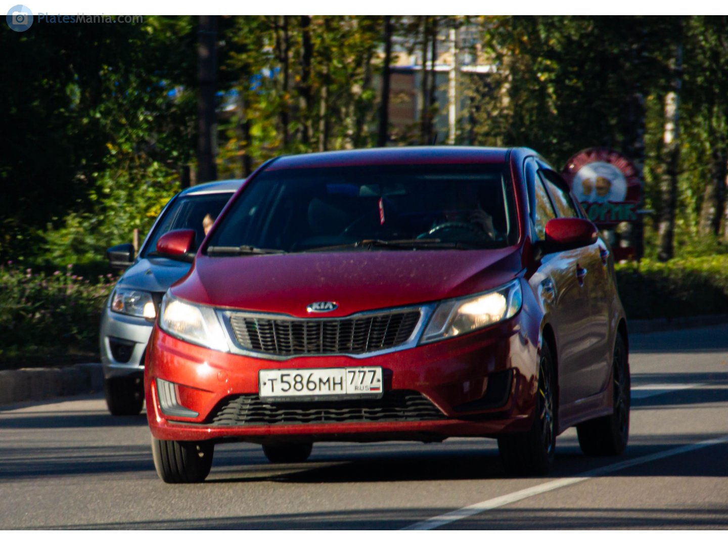 т 586 мн 777, Kia Rio 