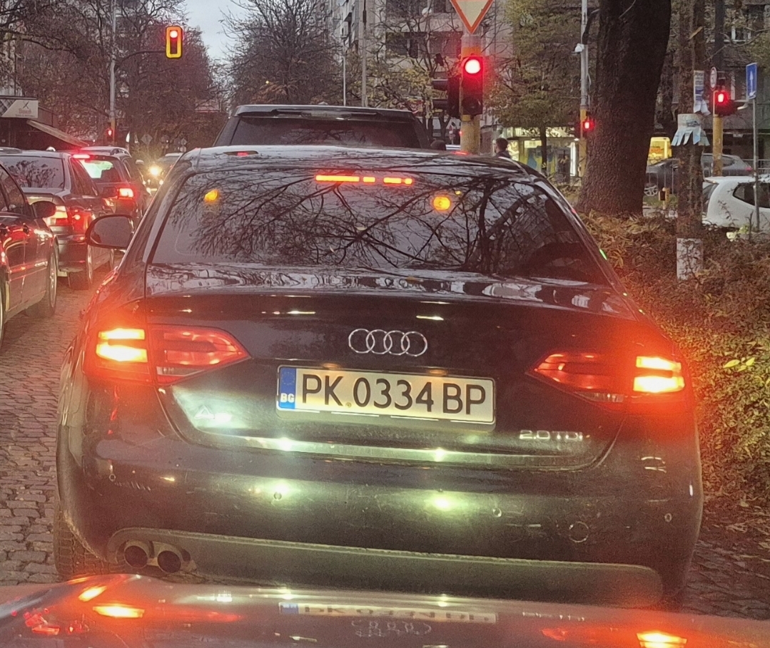 PK 0334 BP, Audi A4 4th gen Sedan (B8/8K2), 2007–2012