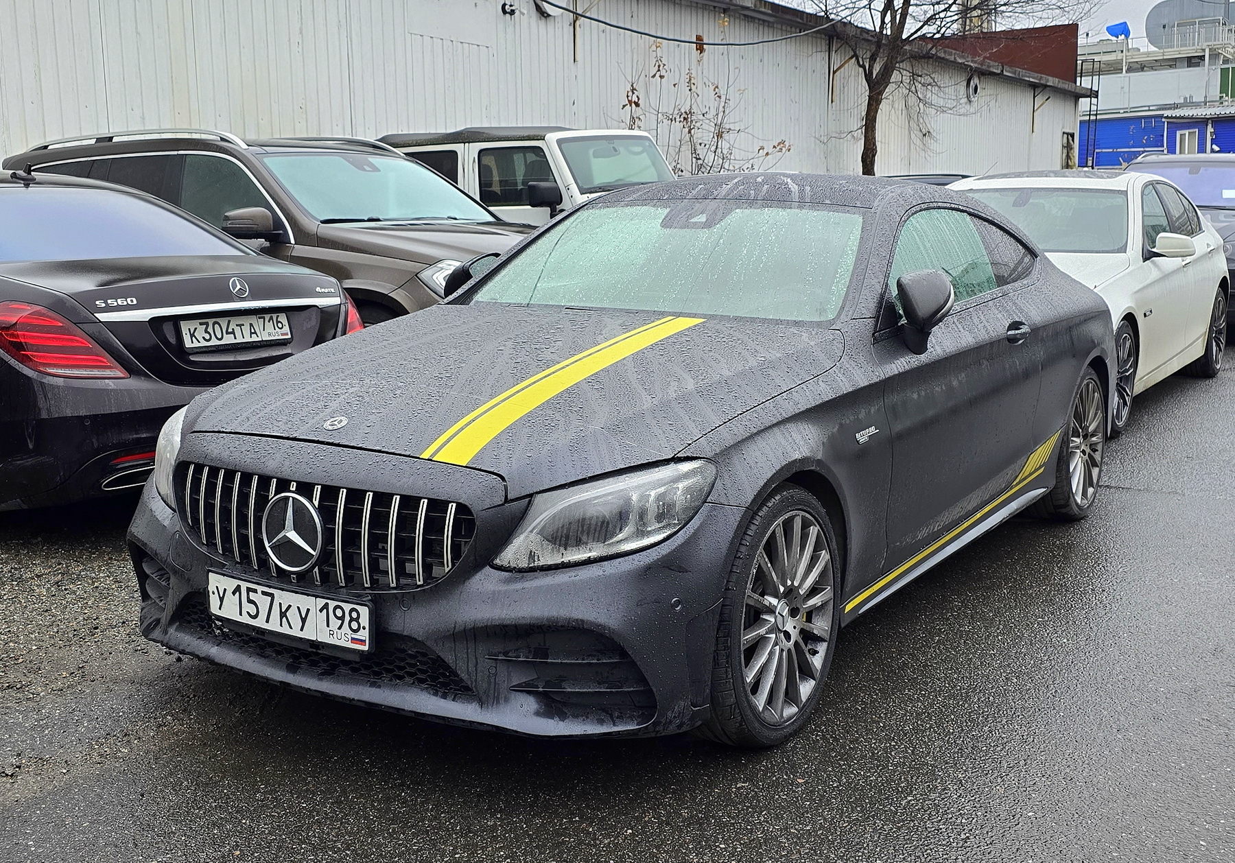 у 157 ку 198, Mercedes-Benz C-Klasse 4th gen Coupé (C205), 2015–2023