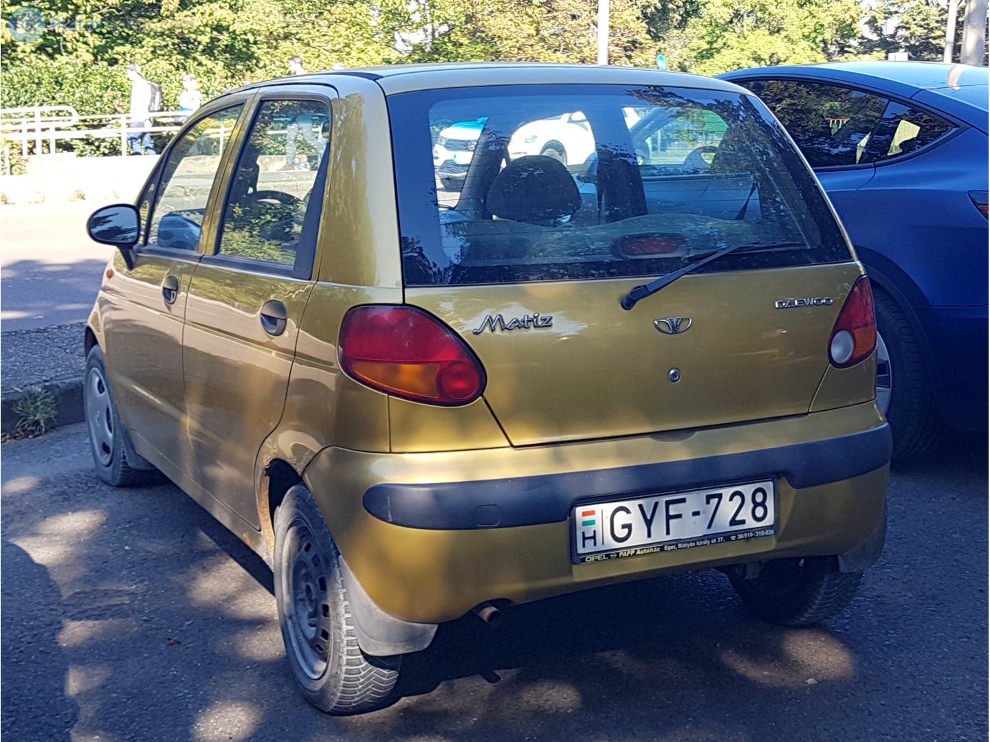 GYF-728, Daewoo Matiz 1st gen (M100), 1998­–2004 (–2007 for PL- and –2008 for RO-market)