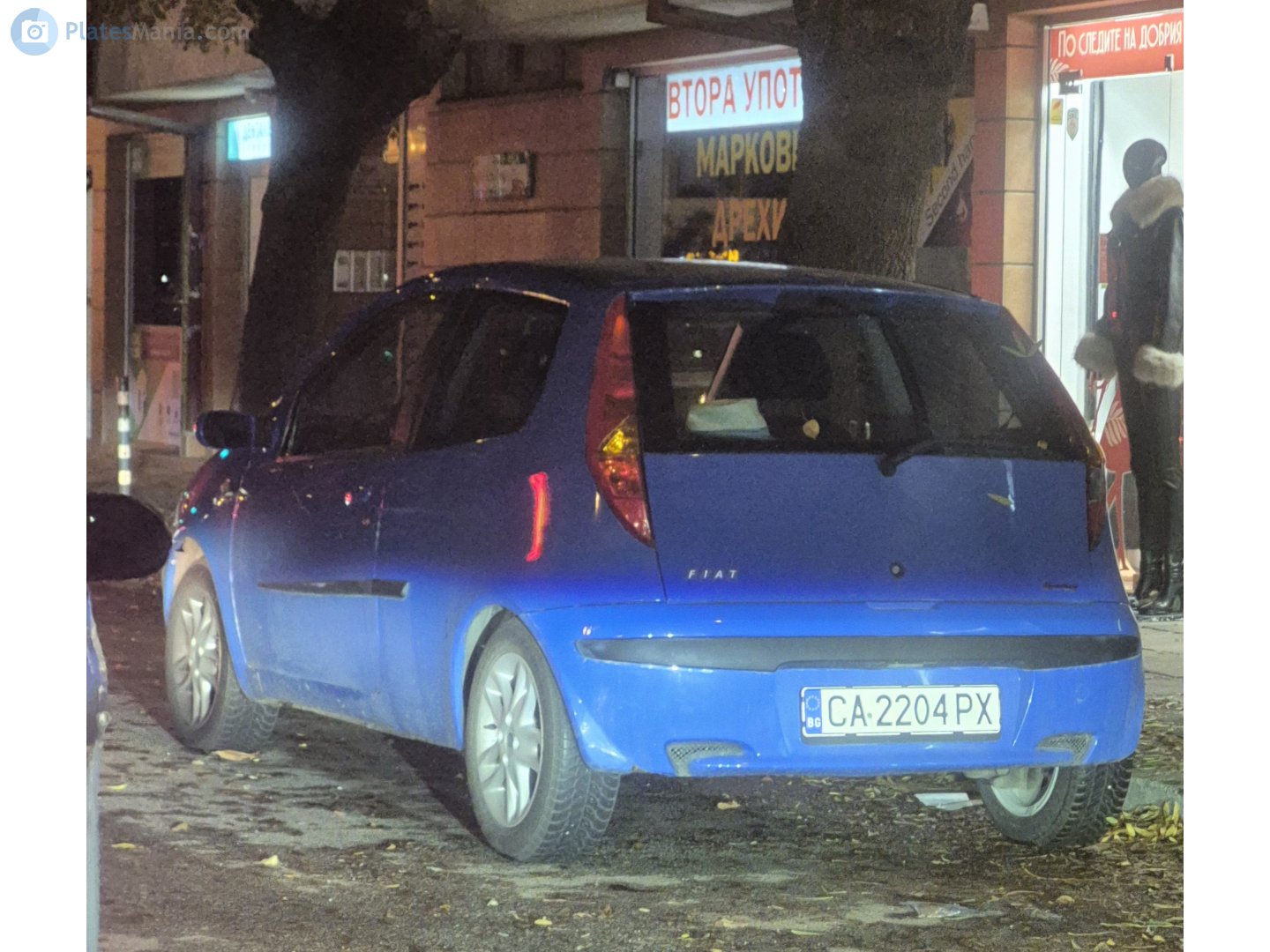 CA 2204 PX, FIAT Punto 2nd gen 3-door Hatch (188), 1999–2003