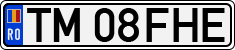 License plate of Romania, Regular plates