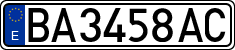 License plates of Spain, 1971 year series
