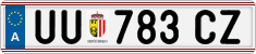 License plate of Austria, Regular plates