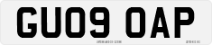 License plate of the United Kingdom, 2001 year system