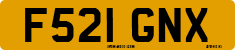 License plate of the United Kingdom, 1983 year system