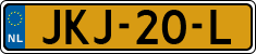 License plate of the Netherlands, Cars