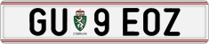 License plate of Austria, Regular plates