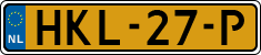 License plate of the Netherlands, Cars