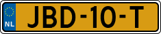 License plate of the Netherlands, Cars