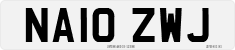 License plate of the United Kingdom, 2001 year system