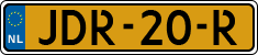 License plate of the Netherlands, Cars