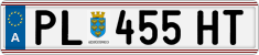 License plate of Austria, Regular plates