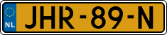 License plate of the Netherlands, Cars