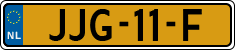 License plate of the Netherlands, Cars