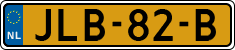 License plate of the Netherlands, Cars