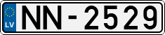 License plate of Latvia, Regular car plates