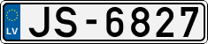 License plate of Latvia, Regular car plates
