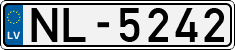 License plate of Latvia, Regular car plates