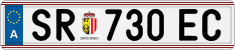 License plate of Austria, Regular plates