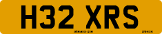 License plate of the United Kingdom, 1983 year system