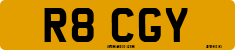 License plate of the United Kingdom, 1983 year system