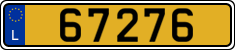 License plate of Luxembourg, Vanity Plates