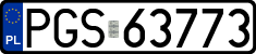 License plates of Poland, Regular car plates
