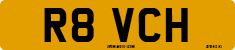License plate of the United Kingdom, 1983 year system