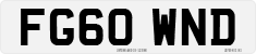 License plate of the United Kingdom, 2001 year system
