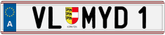 License plate of Austria, Vanity Plates
