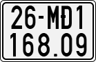 License plate of Vietnam, Specialty plates