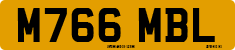 License plate of the United Kingdom, 1983 year system