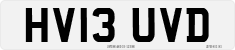 License plate of the United Kingdom, 2001 year system