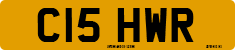 License plate of the United Kingdom, 1983 year system