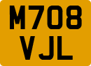 License plate of the United Kingdom, 1983 year system