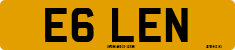 License plate of the United Kingdom, 1983 year system